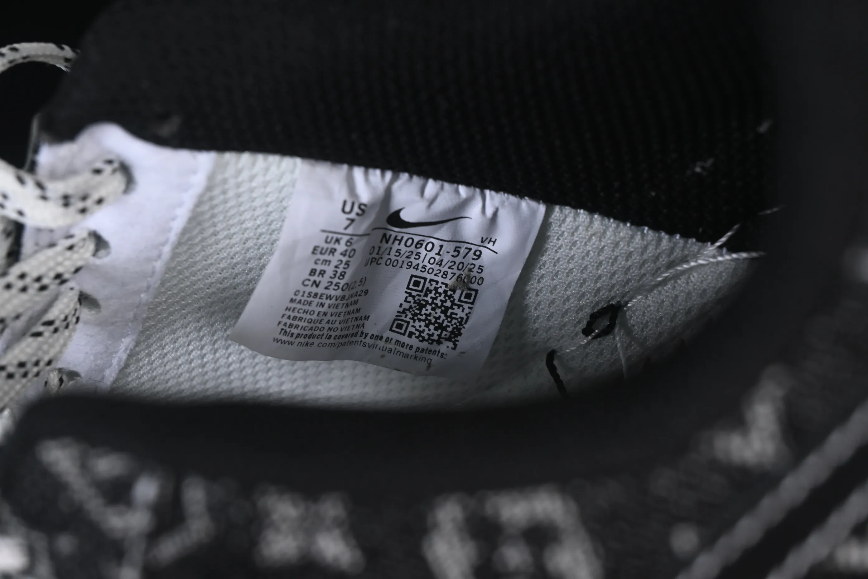 All categories Nk Air Force 1 Air Force series Nk Air Force 1 Low Air Force low-top Nike Air Force 1'07 Low LV joint white and black denim Air Force 1 low-top casual sneakers NH0601-579